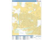 Phoenix <br /> Wall Map <br /> Basic Style 2025 Map