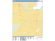 Tempe <br /> Wall Map <br /> Basic Style 2025 Map