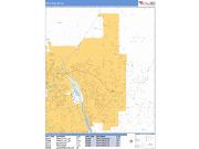 Apple Valley <br /> Wall Map <br /> Basic Style 2025 Map