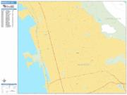 Berkeley <br /> Wall Map <br /> Basic Style 2024 Map