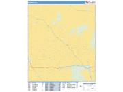 Burbank <br /> Wall Map <br /> Basic Style 2025 Map