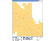 Cathedral City <br /> Wall Map <br /> Basic Style 2025 Map