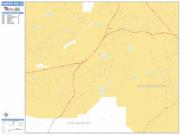 Diamond Bar <br /> Wall Map <br /> Basic Style 2025 Map
