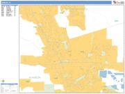 Dublin <br /> Wall Map <br /> Basic Style 2025 Map