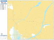 El Monte <br /> Wall Map <br /> Basic Style 2025 Map
