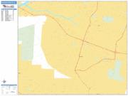 Hacienda Heights <br /> Wall Map <br /> Basic Style 2025 Map