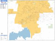 Hemet <br /> Wall Map <br /> Basic Style 2024 Map