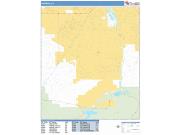 Hesperia <br /> Wall Map <br /> Basic Style 2025 Map
