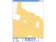 Indio <br /> Wall Map <br /> Basic Style 2025 Map