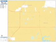 La Habra <br /> Wall Map <br /> Basic Style 2025 Map