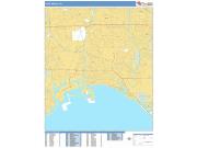 Long Beach <br /> Wall Map <br /> Basic Style 2025 Map