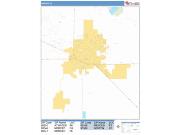 Merced <br /> Wall Map <br /> Basic Style 2025 Map