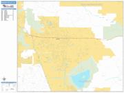Moreno Valley <br /> Wall Map <br /> Basic Style 2025 Map