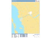 National City <br /> Wall Map <br /> Basic Style 2025 Map