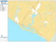 Newport Beach <br /> Wall Map <br /> Basic Style 2025 Map