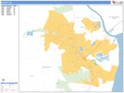 Novato <br /> Wall Map <br /> Basic Style 2025 Map