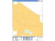 Palm Desert <br /> Wall Map <br /> Basic Style 2025 Map
