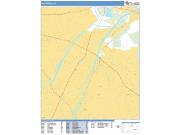 Pico Rivera <br /> Wall Map <br /> Basic Style 2025 Map
