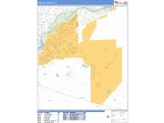 Rancho Cordova <br /> Wall Map <br /> Basic Style 2025 Map