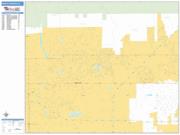 Rancho Cucamonga <br /> Wall Map <br /> Basic Style 2025 Map