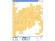 San Marcos <br /> Wall Map <br /> Basic Style 2025 Map