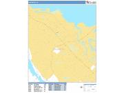 San Mateo <br /> Wall Map <br /> Basic Style 2025 Map