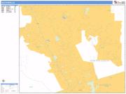 San Ramon <br /> Wall Map <br /> Basic Style 2025 Map