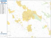 Santa Rosa <br /> Wall Map <br /> Basic Style 2025 Map