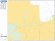Santee <br /> Wall Map <br /> Basic Style 2025 Map