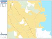 South San Francisco <br /> Wall Map <br /> Basic Style 2025 Map