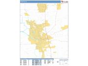Stockton <br /> Wall Map <br /> Basic Style 2025 Map