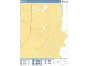 Tustin <br /> Wall Map <br /> Basic Style 2025 Map