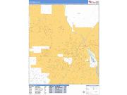 Victorville <br /> Wall Map <br /> Basic Style 2025 Map