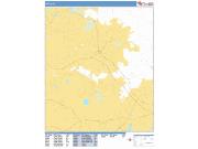 Vista <br /> Wall Map <br /> Basic Style 2025 Map