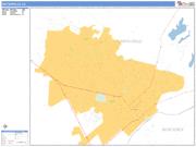 Watsonville <br /> Wall Map <br /> Basic Style 2025 Map