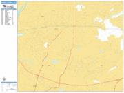 West Covina <br /> Wall Map <br /> Basic Style 2025 Map