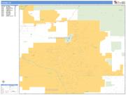 Yucaipa <br /> Wall Map <br /> Basic Style 2025 Map