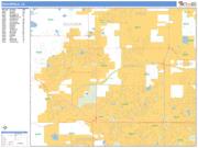 Broomfield <br /> Wall Map <br /> Basic Style 2025 Map