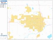 Greeley <br /> Wall Map <br /> Basic Style 2025 Map