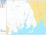 Greenwich <br /> Wall Map <br /> Basic Style 2025 Map