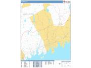 Stamford <br /> Wall Map <br /> Basic Style 2025 Map