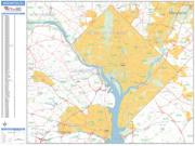 Washington <br /> Wall Map <br /> Basic Style 2025 Map