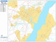 Wilmington <br /> Wall Map <br /> Basic Style 2025 Map