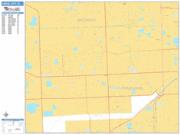 Carol City <br /> Wall Map <br /> Basic Style 2025 Map