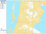 Clearwater <br /> Wall Map <br /> Basic Style 2025 Map