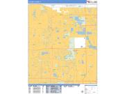 Coconut Creek <br /> Wall Map <br /> Basic Style 2025 Map