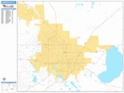 Gainesville <br /> Wall Map <br /> Basic Style 2025 Map