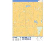 Margate <br /> Wall Map <br /> Basic Style 2025 Map