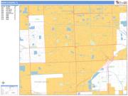 Miami Gardens <br /> Wall Map <br /> Basic Style 2025 Map