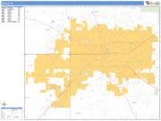 Ocala <br /> Wall Map <br /> Basic Style 2025 Map